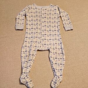 Magnetic Me Blue and Cream Elephant Footie